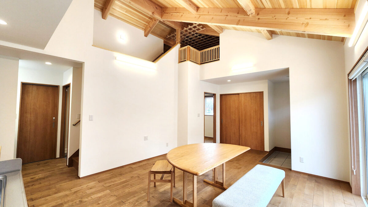 人気のふたり暮らしプラン15坪！平屋で実現した驚きのロフト