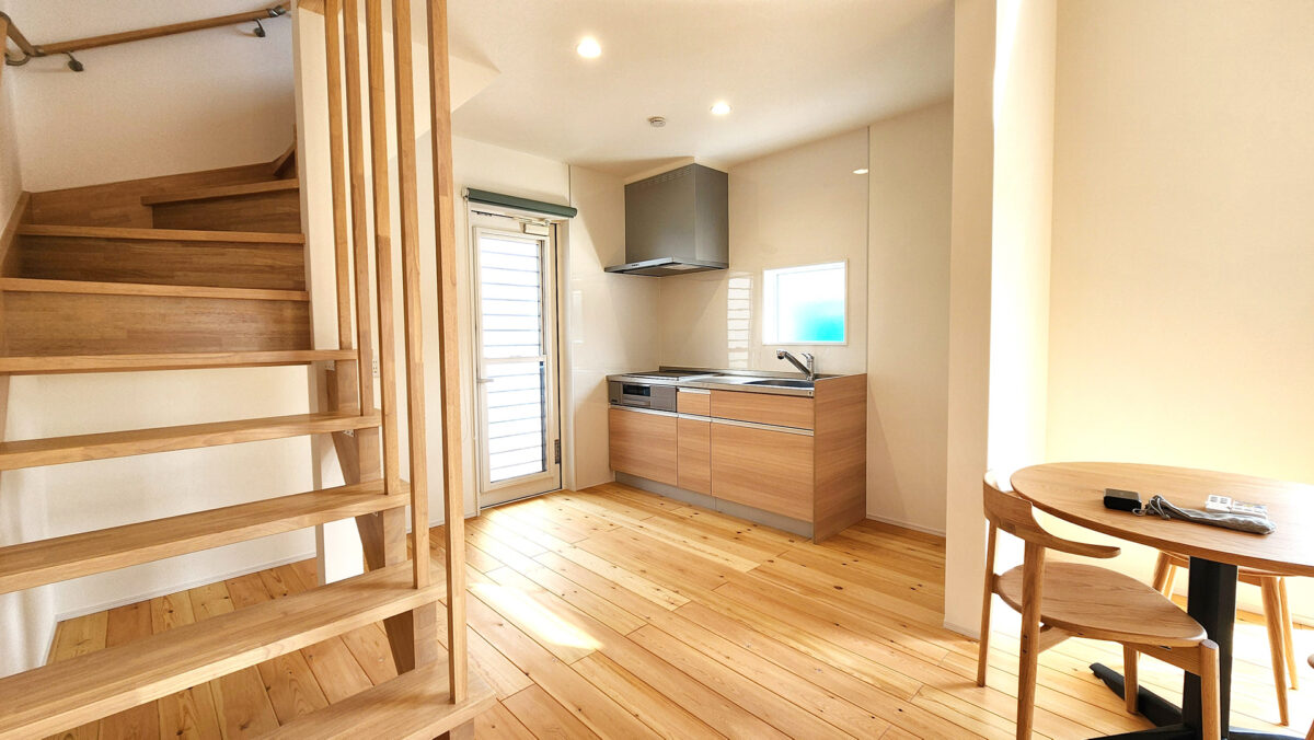 ひとり暮らしにちょうど良い12坪