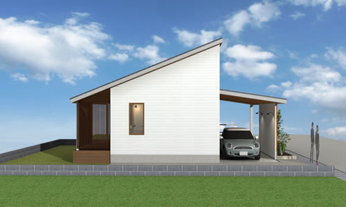 10坪ガレージ付②